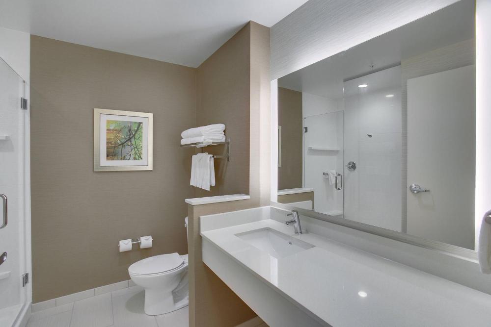 King Suite with Sitting Area, Roll-In Shower and Sofa Bed - Mobility Access interior